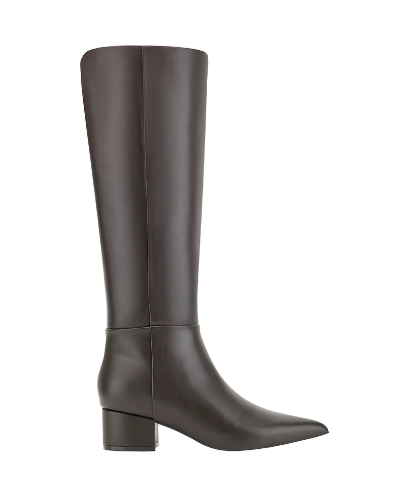 Marc Fisher Women's Gradia Wide Calf Tall Pointy Toe Boots