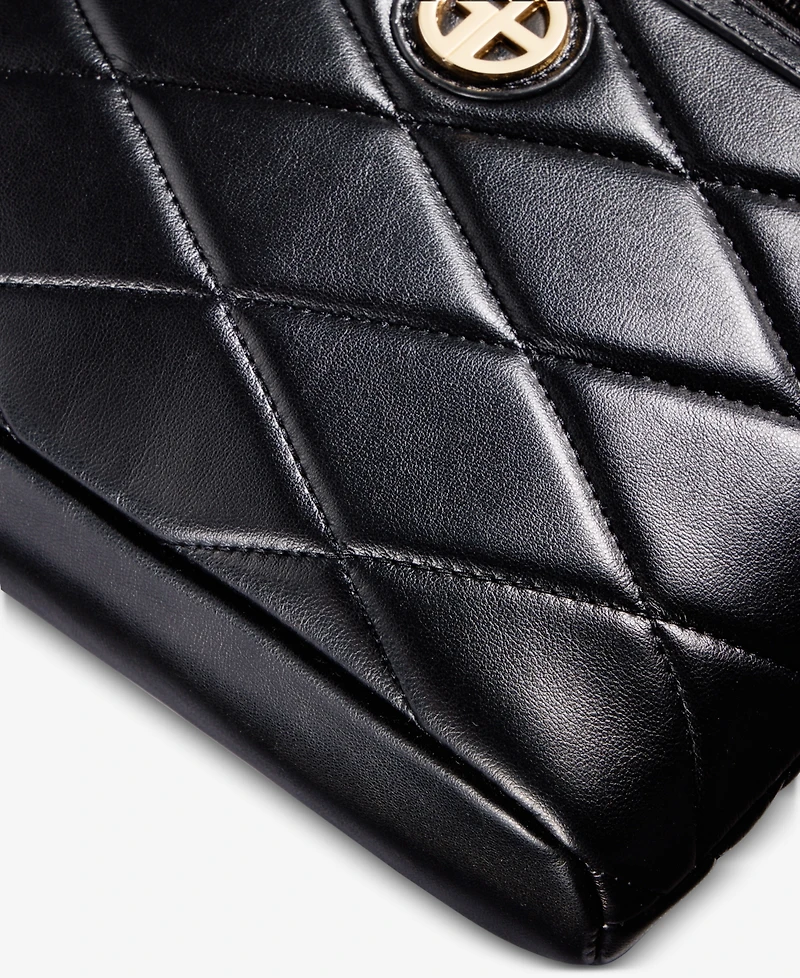 Giani Bernini Small Quilted North South Crossbody