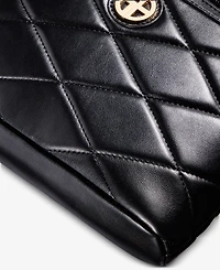 Giani Bernini Small Quilted North South Crossbody