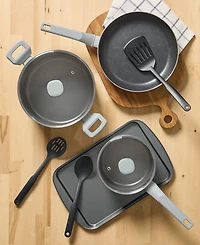 Arch Studio Aluminum Nonstick 9-Pc. Cookware Set, Macy's Exclusive