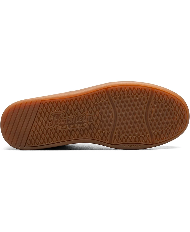Florsheim Men's Pace Round Toe Lace Up Sneakers