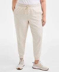 Id Ideology Plus Neppy Fleece Jogger Pants, Macy's Exclusive