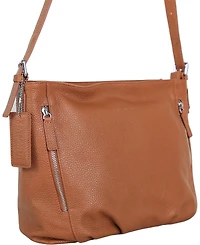 Mancini Mila Mini Zipper Hobo Bag