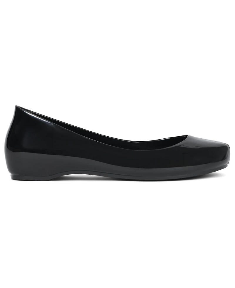 Jeffrey Campbell Women's Fixed Split-Toe Jelly Flats