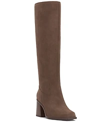 Vince Camuto Women's Sangeti Snip-Toe Block-Heel Knee-High Boots