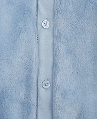 First Impressions Baby Bear-Ear Hooded Faux-Sherpa Jacket, Macy's Exclusive