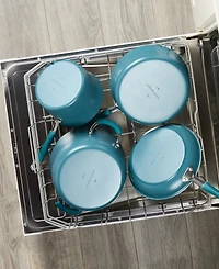 Rachael Ray Cucina Ceramic Nonstick 8-Pc. Cookware Set, Created for Macy's