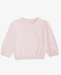 First Impressions Baby Girls Hacci Heart Sweatshirt, Macy's Exclusive