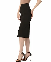 kimi + kai Women's Exposed Back Zip Pencil Skirt