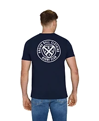 Raging Bull Big & Tall Rugby Club Back Print T-Shirt