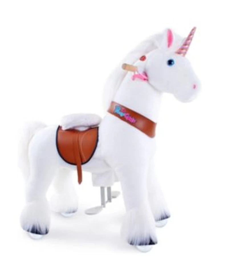 Ponycycle Ride On Unicorn White Model U Size 4 For 4 7 Years