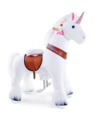 Ponycycle Ride On Unicorn White Model U Size 4 For 4 7 Years