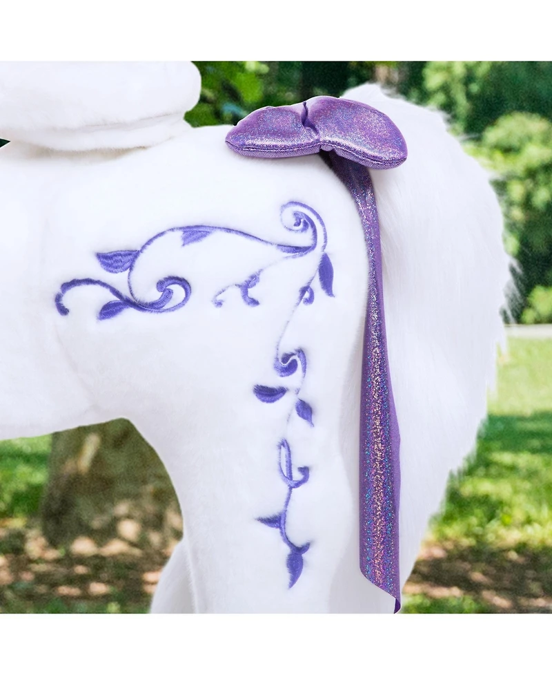 PonyCycle Ride-on Unicorn Purple Model X Size 3 for 3-4 Years