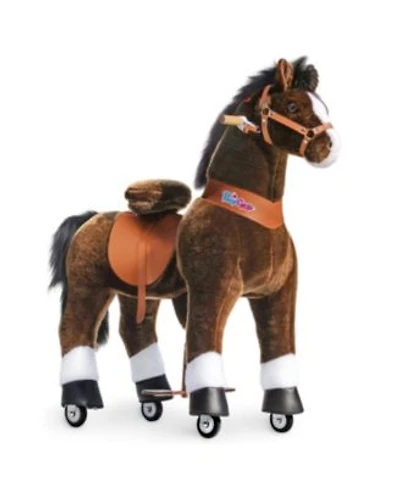 PonyCycle Ride-on Horse Chocolate Model U Size 5 for Age 7-12