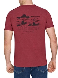Raging Bull Mf Field Back Print T-Shirt