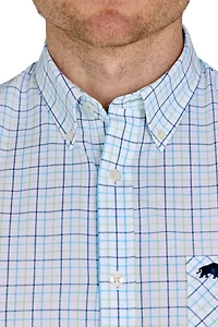 Raging Bull Big & Tall Short Sleeve Cotton Poplin Shirt