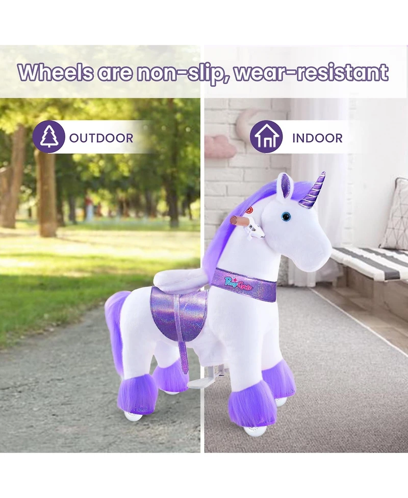 PonyCycle Ride-on Unicorn Model U Size 3 for 3-4 Years