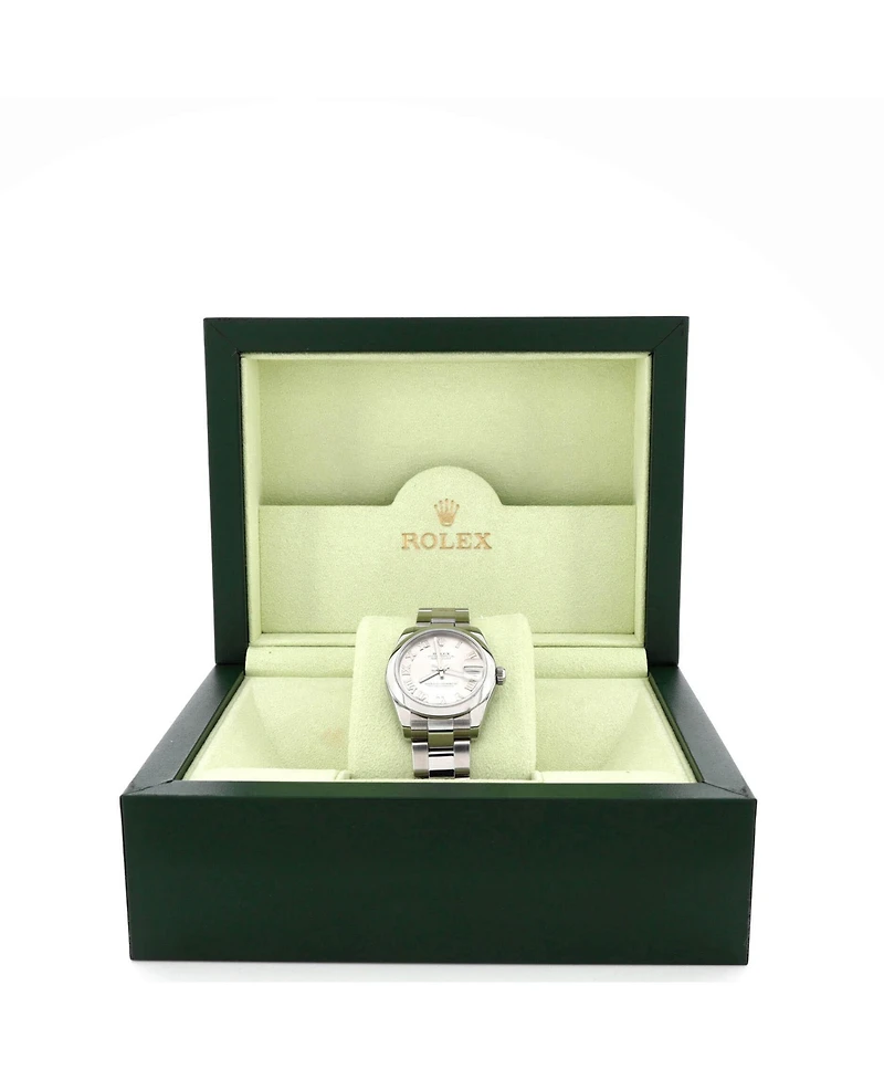Pre-Owned Rolex Oyster Perpetual Datejust Automatic Watch in Stainless Steel 31mm