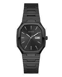 Guess Men's Black Date Watch, 35mm