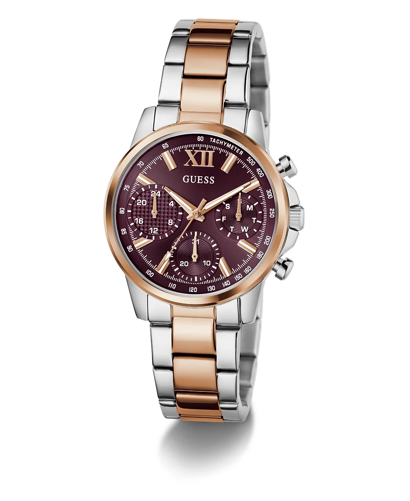 Guess Women's Two-Tone Multi-function Watch, 36mm