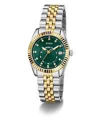 Guess Women's Two-Tone Multi-function Date Watch, 34mm