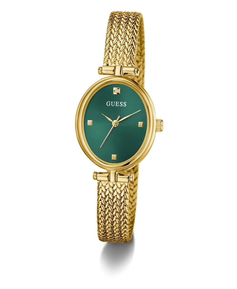 Guess Women's Gold Tone Analog Watch, 24mm