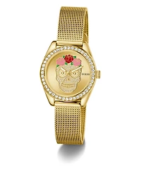 Guess Women's Gold Tone Analog Watch, 30mm