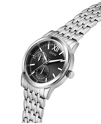 Guess Men's Silver Tone Multi-function Watch, 42mm
