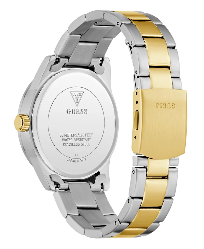 Guess Men's Two-Tone Analog Watch, 40mm