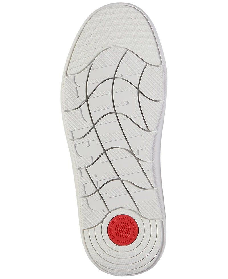 FitFlop Women's Rtg Leather Suede Sneakers