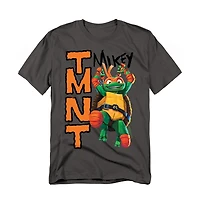 Logovision Men's Tmnt Mutant Mayhem Mikey T-Shirt