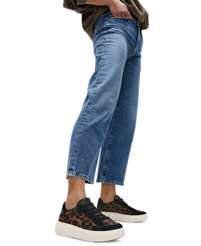 FitFlop Women's Rtg Leopard Suede Sneakers