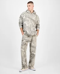 SmileyWorld Men's Snowy Camo Leaf Hoodie