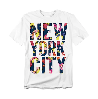 Logovision Men's Teenage Mutant Ninja Turtles Nyc Faces T-Shirt