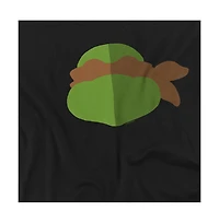 Logovision Men's Tmnt Mikey Face T-Shirt