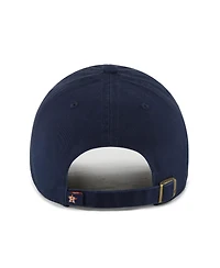 '47 Brand Big Boys and Girls Navy/Orange Houston Astros Team Logo Clean Up Adjustable Hat
