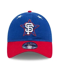 New Era Men's Blue/Red San Francisco Giants 2025 Mlb All-Star Game Workout 9TWENTY Adjustable Hat