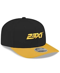 New Era Men's Black/Yellow 23XI Racing 9FIFTY Snapback Hat