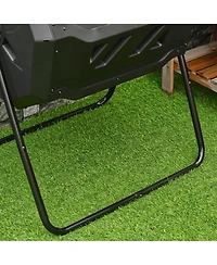 Outsunny Tumbling Compost Bin Outdoor 360
