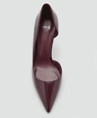 Mango Women's Patent Heeled Shoes