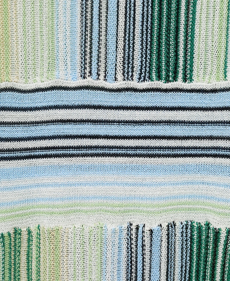 Mango Women's Woven Striped Dress