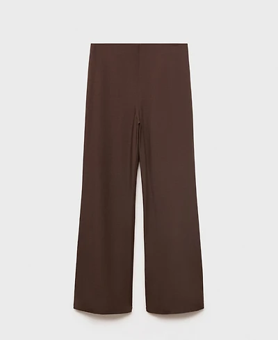 Mango Women's Straight-Fit Suit Pants