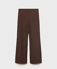 Mango Women's Straight-Fit Suit Pants