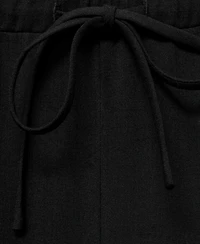 Mango Women's Drawstring Straight Pants