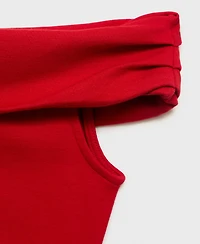 Mango Women's Short Strapless Dress