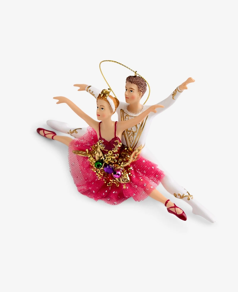 Holiday Lane Ballet Embellished Duet Ornament, Macy's Exclusive