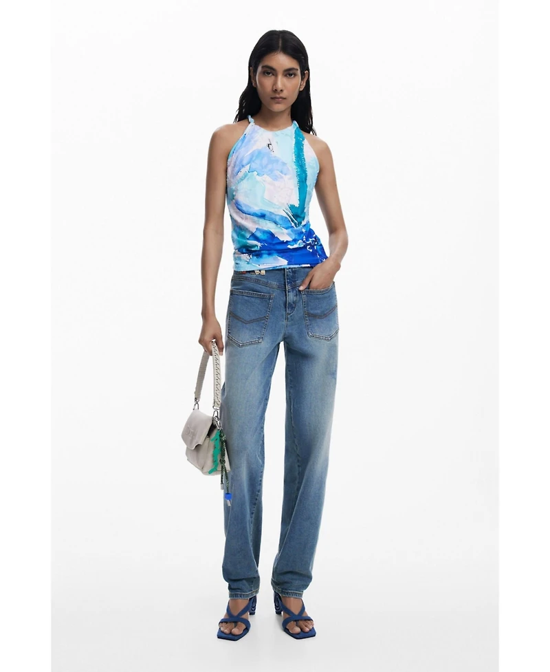Desigual Women's Floral tank top