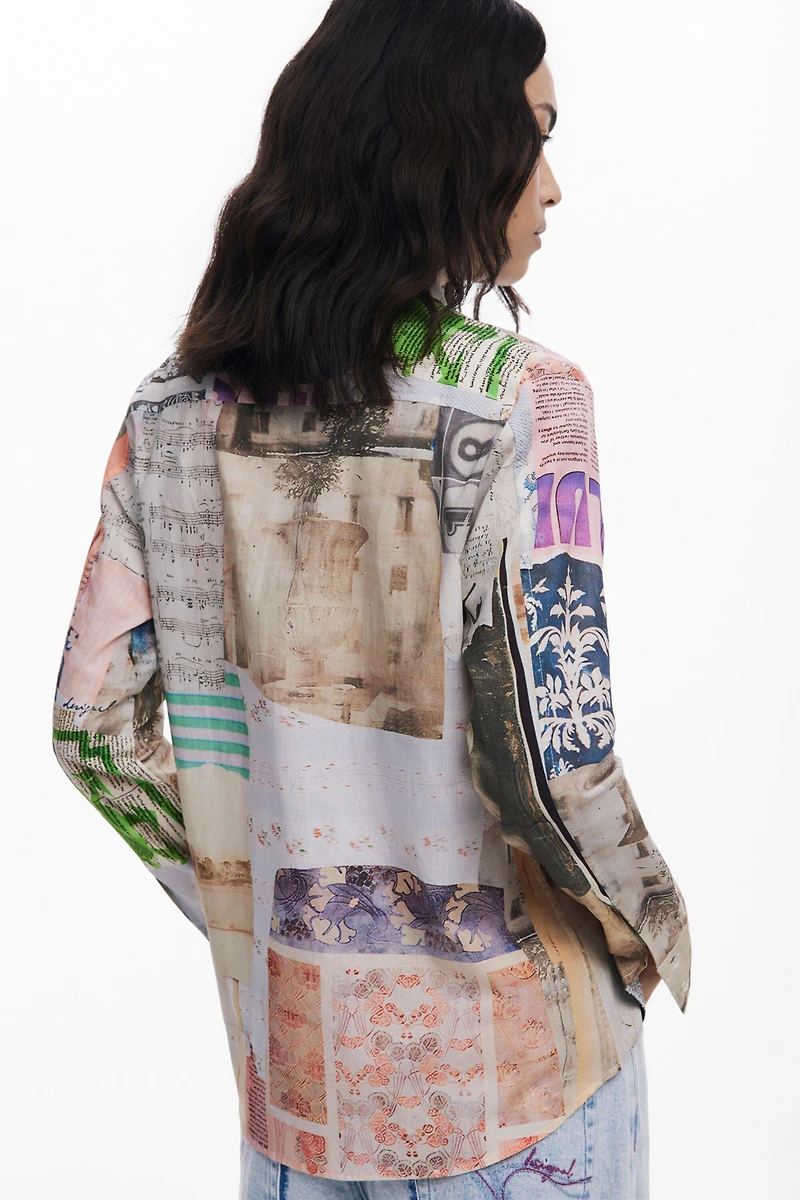 Desigual Women's Postcard shirt