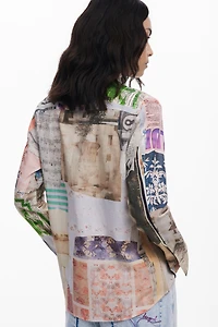 Desigual Women's Postcard shirt