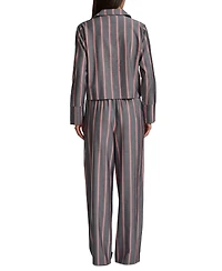 Tommy Hilfiger Women's Long Sleeve Top and High-Waist Pant Set